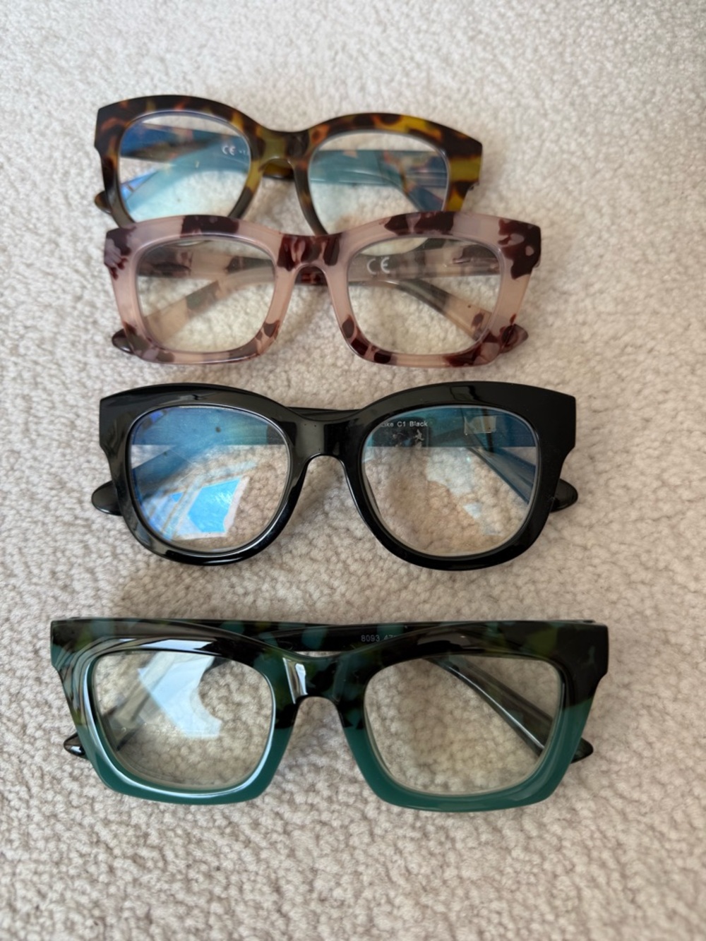 Lot of Four Reading Glasses